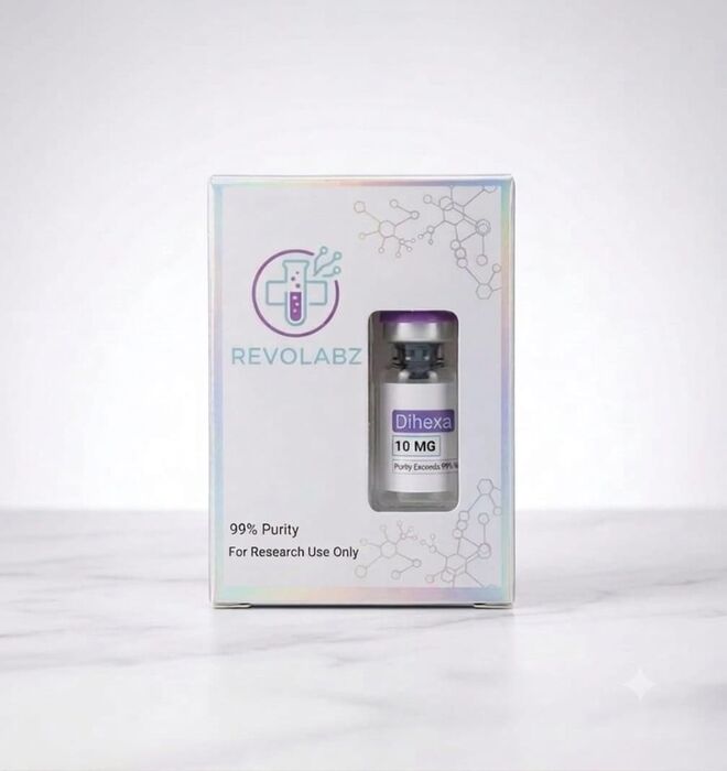Dihexa 10 MG research peptide vial
