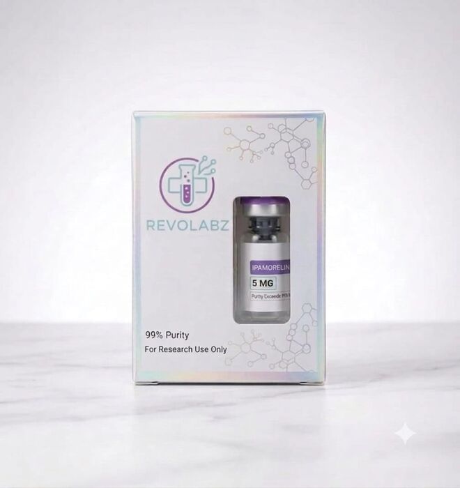 Ipamorelin 5 MG research peptide vial