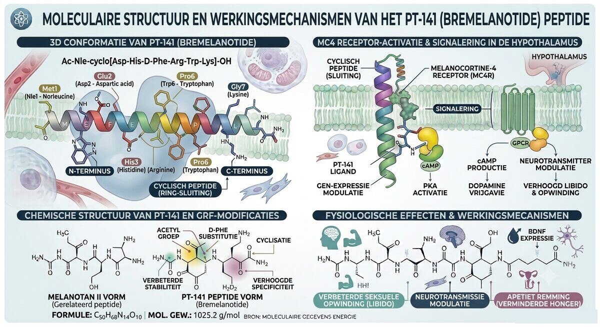 PT-141 molecular structure