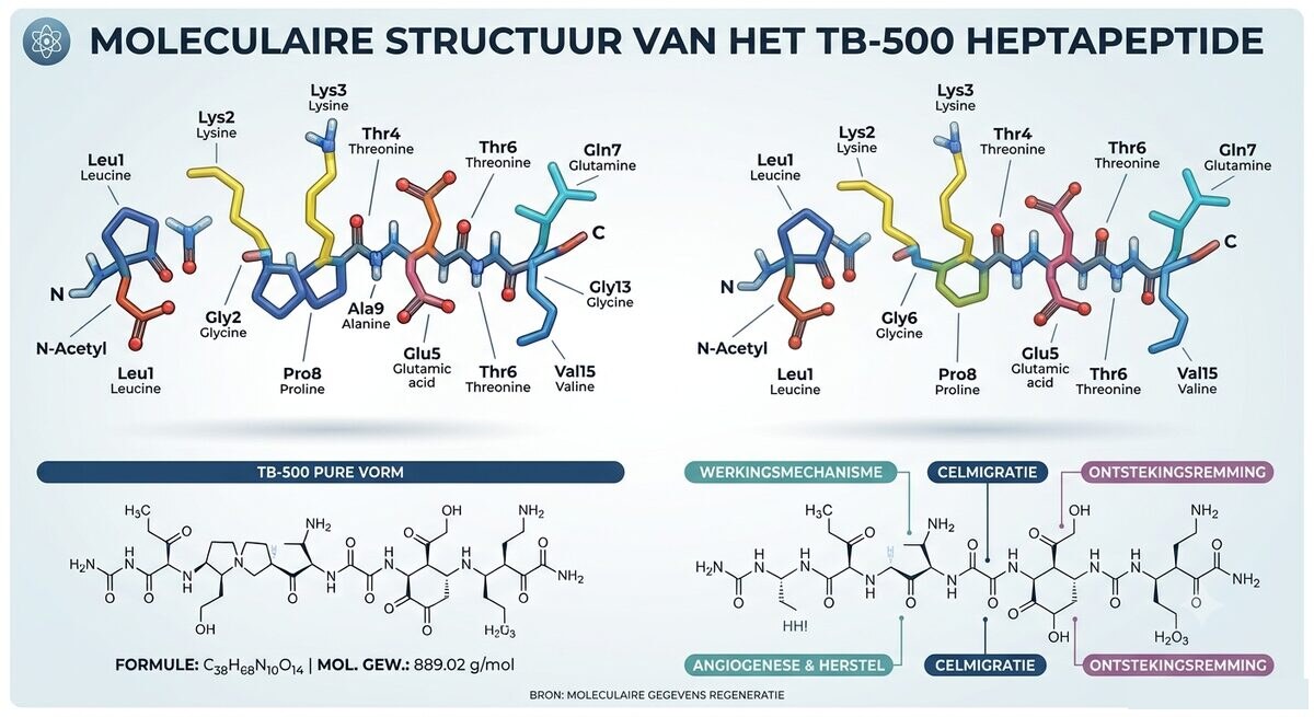 TB-500 molecular structure