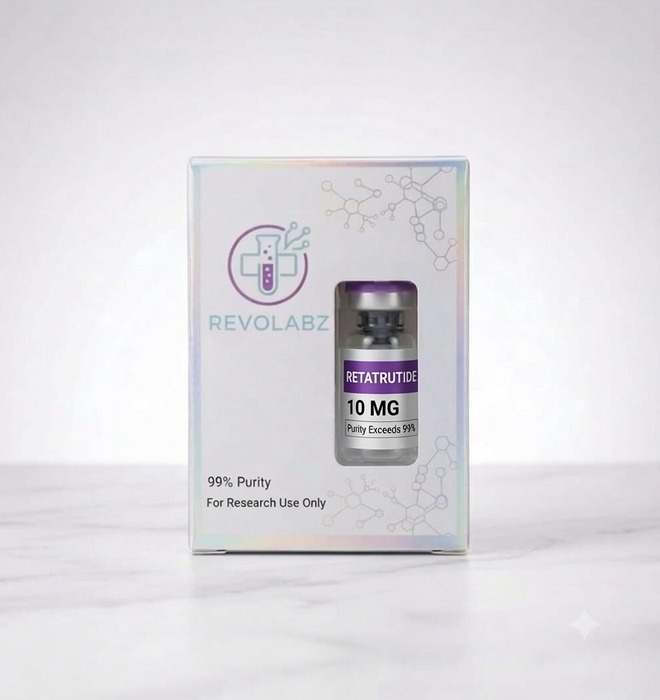 Retatrutide 10 MG research peptide vial